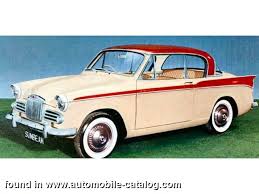 Image result for Powder Blue 1958 Sunbeam