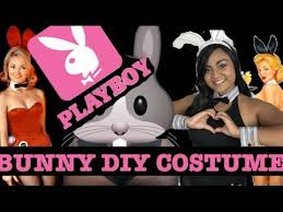 But a playboy bunny costume for a 7 year old takes the cake. Easy Playboy Bunny Diy Costume Tutorial No Sew Happy Easter