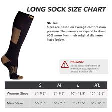 buy copperjoint performance compression socks copper