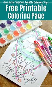 Count your life by smiles, not tears. melodious mandala composed of a saxophone, trumpets, a piano and music notes. Free Music Coloring Page Hello Little Home