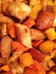 Fall Mix 1 Sweet Potato 1 Delicata Squash 2 Asian Pears Handful Of Carrots And Parsnips Allspice Cinnamon Fruit And Veg Healthy Eating Delicata Squash