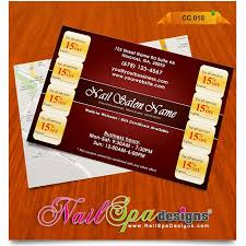 Nail Spa Printing Nail Spa Spa Coupons Card Template