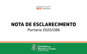Estes veículos são importantes para a sociedade ter conhecimento dentre os. Portaria 2020 288 Secretaria Da Saude