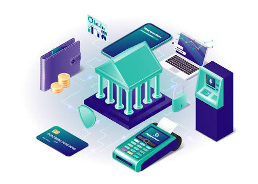 AI-powered digital banking app interface 2025