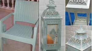 Metal Fener Ve Rattan Sandalye Boyama Youtube