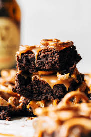 Fudgy Guinness Brownies With Salted Caramel Butternut Bakery Recipe In 2020 Chocolate Chip Banana Bread Fun Cheesecake Recipes Chewy Brownies Recipe