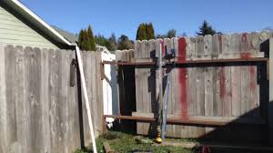 The color almost makes them dissapear against the wood. How To Fix A Rotten Fence Post And Put In A Metal One Time Lapse Youtube