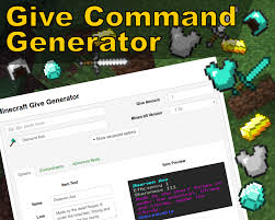 This generator is a fun tool that is intended to help minecraft players learn the basics of game commands and does not offer every option possible in the game. Give Command Generator R Minecraft