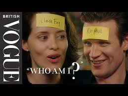 Matt Smith & Claire Foy Play "Who Am I?"