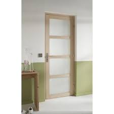 Bloc Porte Hetre Nova Artens H 204 X L 83 Cm Bloc Porte Porte Bois Deco Porte Interieure