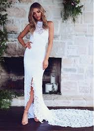 The bridal gown could be elegant and gorgeous or wild and seductive. 44 Stunning Halter Neckline Wedding Dresses Weddingomania