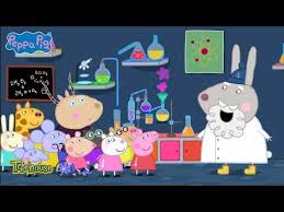 Peppa And Her Friends Go On A School Trip To Visit A Science Museum There Are Lots Of Fun Activities Peppa Pig Treehouse Peppa Pig Peppa Pig Teddy