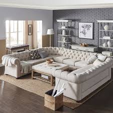 Kelly Clarkson Home Austin 142 Linen Symmetrical Large Sectional Wayfair Family Room Design Living Room Diy Apartment Living Room