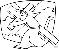 We have lots of great colouring pages for you to have fun practising english vocabulary. Stations Of The Cross Coloring Page Coloring Home