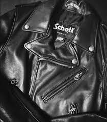 Black Schott Perfecto Leather Jacket Leather Jacket Men Leather Jacket Men S Leather Jacket