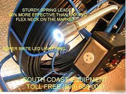 Providing a protective housing increasing camera life. Sewer Camera Pipe Video Drain Cleaner Snake Locator 09
