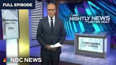 Nightly News Full Broadcast - April 17 - YouTube