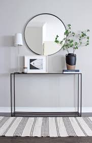 Look through round entry table pictures in different colors and styles and when you find some. 15 Minimalist Scandinavian Console Tables