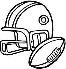 Your child will love coloring in the football player with their favorite team's colors. American Football 3 Coloring Page
