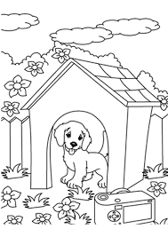 Keep your kids busy doing something fun and creative by printing out free coloring pages. Coloring Pages Outdoor Puppy Coloring Pages