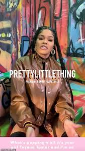 In 2007, taylor signed a record deal with american musician pharrell williams' star trak entertainment imprint, before making her first national appearance on mtv's my super sweet 16. Teyana Taylor Showcases Her Jaw Dropping Physique In A Black Leather Bra Aktuelle Boulevard Nachrichten Und Fotogalerien Zu Stars Sternchen