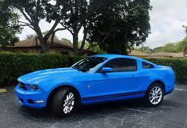 2010 Ford Mustang V6 Premium 2010 Ford Mustang Blue Mustang Mustang