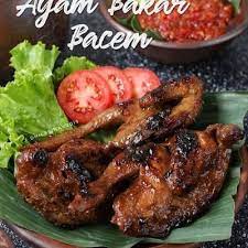 Ayam Bakar Bacem Resep Masakan Resep Ayam Resep Masakan Indonesia