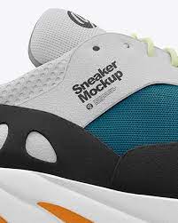 Download Sneaker Mockup In Apparel Mockups On Yellow Images Object Mockups