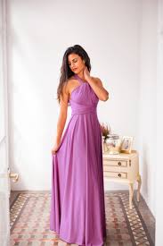 Light Purple Bridesmaid Dress Light Purple Dress Long Lilac Etsy