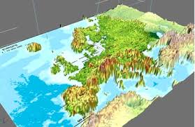 Stepmap europakarte ohne beschriftung landkarte für deutschland europakarte (leer) zum lernen leere karte von europa. 3d Landkarten Bieten Mehr Karten Der Zukunft Stellen Das Relief Dreidimensional Und Ohne Hohenlinien Dar Scinexx De
