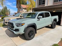 We'd be happy to check for you. My New 2021 Trd Pro Tacoma World