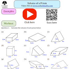Worksheets are volume, volume, 10 volume of pr. Volume Of A Prism Textbook Exercise Corbettmaths