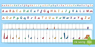 Maybe you would like to learn more about one of these? A4 Cursive Uppercase And Lowercase Display Alphabet Line