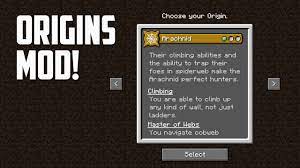 The new minecraft axolotl mob is by far the cutest thing added in minecraft 1.17. Origins Mod Starter Races Classes With Special Abilities In Minecraft Youtube