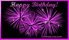 Happy belated birthday gifs get the best gif on giphy 50 best funny birthday memes to tag some. Purple Happy Birthday Cousin Gif Novocom Top