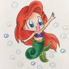 Ariel Thelittlemermaid Ariel Princessariel Disney Disneyfanart Disneyprincess Disneyprincesses Markers Dessin Ariel Dessin Kawaii Dessins Disney
