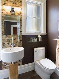 Browse bathroom and small bathroom images for decor, layout, furniture, and storage inspiration from hgtv. Small Bathrooms Big Design Hgtv