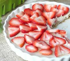 Tarte Fraises Mascarpone Sans Cuisson Au Thermomix Tarte Fraise Mascarpone Tarte Aux Fraises Tartes Sans Cuisson