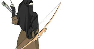 49 Info Terbaru Gambar Animasi Muslimah Memanah