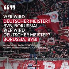 Sky Sport De Witzig Oder Arrogant Die Fans Des Fc Bayern Besingen Beim Klaren Heimsieg Gegen Mainz Den Bvb Facebook