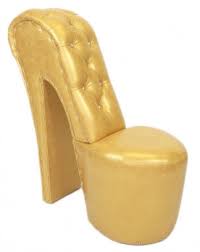 Es werden alle bilder mit wasserzeichen abgegeben und 10 bilder hochauflösend, bearbeitet und ohne. Casa Padrino High Heel Sessel Mit Dekosteinen Gold Luxus Design Designer Sessel Club Mobel Schuh Stuhl Sessel