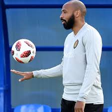 Thierry henry on taking the knee in sport french football legend thierry henry says the discussion around whether or not footballers should take the knee before games has become a distraction from. Thierry Henry Happy To Stay In The Shadows In Belgium S Cause World Cup 2018 The Guardian
