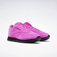 Unfollow nike id to stop getting updates on your ebay feed. Classic Leather Ripple Women S Shoes Dynamic Pink Dynamic Pink Black Fv5498 Shoes Pink Reebok Classic Leather