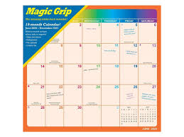 Our calendars are free to be used and republished for personal use. Magic Grip 2021 Rainbow Jumbo Magic Grip Wall Calendar Newegg Com