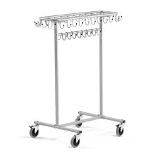 Mobile Coat Rack Orkan 46 Hooks Aj Products Online In 2021 Clothing Rack Coat Rack Wardrobe Rack