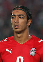 Egypt&#39;s Mohamed Talaat (9) stands on the field before the match against Costa Rica - I0000w0x8c4PnF7U