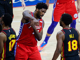 Joel embiid's first signature shoe will be dropping in about a month from now. Joel Embiid Discusses His Injury After Game 1 Loss To Hawks Liberty Ballers