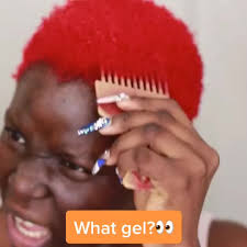 What gel?#foryoupage #blackgirl #gel