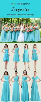 Long And Short Bridesmaid Dresses In Turquoise Color Turquoise Bridesmaid Dresses Turquoise Bridesmaid Turquoise Wedding Dresses