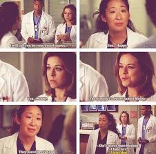Cristina Yang Happy Shane Ross And Mousey Heather Brooks Grey S Anatomy Quotes And Scenes Greys Anatomy Greys Anatomy Funny Greys Anatomy Memes